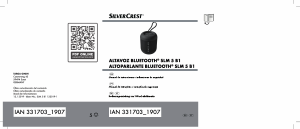 Manual de uso SilverCrest IAN 331703 Altavoz