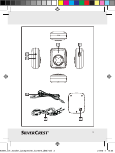 Návod SilverCrest IAN 63697 Reproduktor