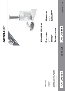 Bruksanvisning SilverCrest IAN 298464 Spiralskärare