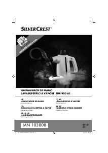 Manuale SilverCrest IAN 103808 Pulitore a vapore