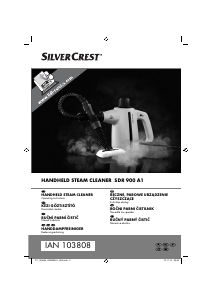 Priročnik SilverCrest IAN 103808 Parni čistilnik