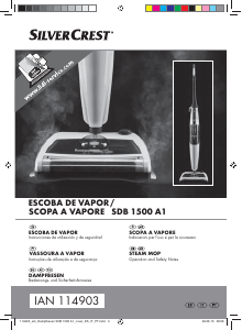 Manual de uso SilverCrest IAN 114903 Limpiador de vapor