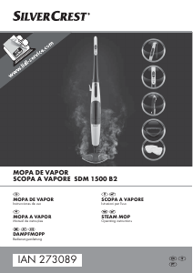 Manual de uso SilverCrest IAN 273089 Limpiador de vapor