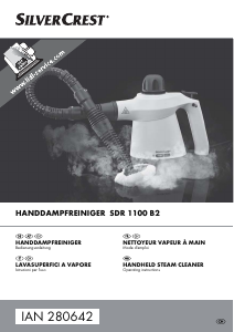 Manual de uso SilverCrest IAN 280642 Limpiador de vapor