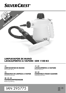 Manuale SilverCrest IAN 295775 Pulitore a vapore