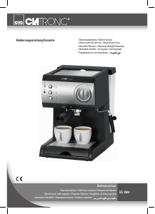 Instrukcja Clatronic ES 3584 Ekspres do espresso