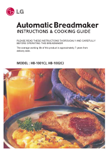Manual LG HB-1001CJ Bread Maker