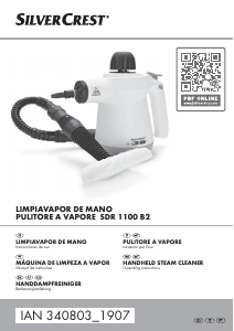 Manuale SilverCrest IAN 340803 Pulitore a vapore