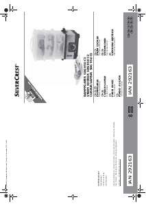 Manual de uso SilverCrest IAN 292163 Vaporera