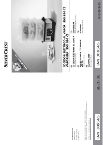 Manual de uso SilverCrest IAN 309565 Vaporera