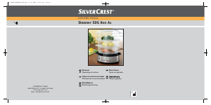 Наръчник SilverCrest IAN 58820 Уред за готвене на пара