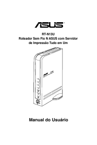Manual Asus RT-N13U Roteador