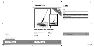 Mode d’emploi SilverCrest IAN 75164 Balayeuse