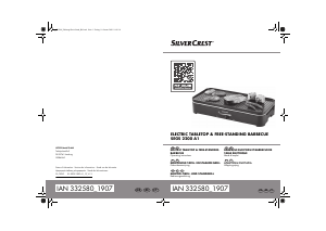 Εγχειρίδιο SilverCrest IAN 332580 Επιτραπέζια σχάρα