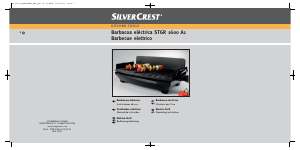 Manual SilverCrest IAN 61121 Grelhador de mesa