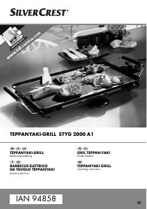 Manuale SilverCrest IAN 94858 Griglia da tavolo