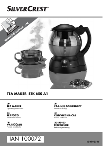Instrukcja SilverCrest IAN 100072 Zaparzacz do herbaty