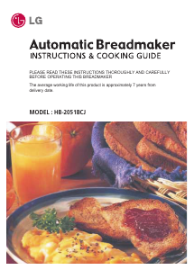 Manual LG HB-2051BCJ Bread Maker