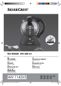 Instrukcja SilverCrest IAN 114265 Zaparzacz do herbaty