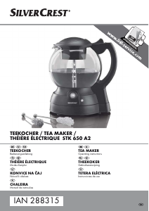 Manual de uso SilverCrest IAN 288315 Máquina de té