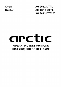 Manual Arctic AG 6612 DTTL Aragaz