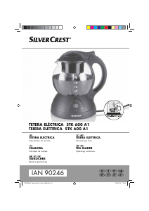 Manual de uso SilverCrest IAN 90246 Máquina de té