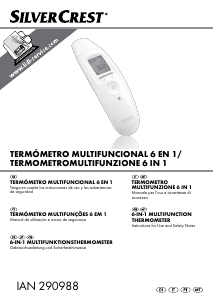 Manuale SilverCrest IAN 290988 Termometro