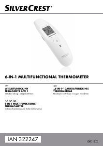 Instrukcja SilverCrest IAN 322247 Termometr