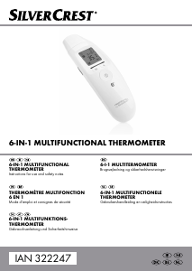 Handleiding SilverCrest IAN 322247 Thermometer