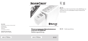 Bedienungsanleitung SilverCrest IAN 278266 Thermostat