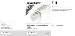 Handleiding SilverCrest IAN 285219 Thermostaat