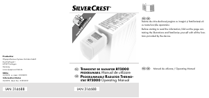 Manual SilverCrest IAN 314688 Termostat