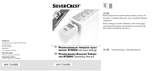 Instrukcja SilverCrest IAN 314688 Termostat