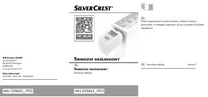 Instrukcja SilverCrest IAN 339465 Termostat