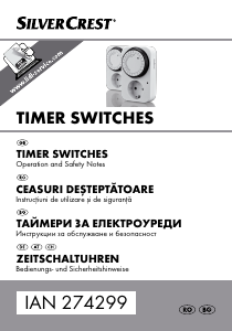 Manual SilverCrest IAN 274299 Ceas programator