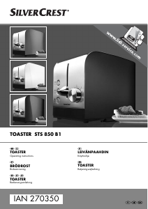 Bruksanvisning SilverCrest IAN 270350 Brödrost