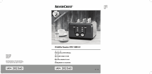 Manuale SilverCrest IAN 282360 Tostapane