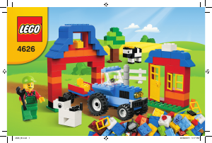 Manuale Lego set 4626 Bricks and More Secchiello mattoncini