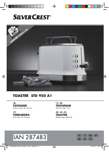 Manual de uso SilverCrest IAN 287483 Tostador