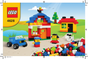 Bruksanvisning Lego set 4628 Bricks and More Klosslåda