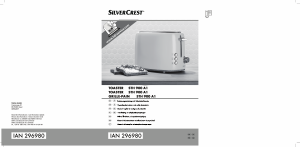 Manual de uso SilverCrest IAN 296980 Tostador