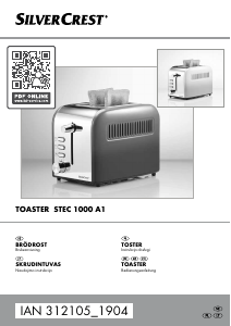 Instrukcja SilverCrest IAN 312105 Toster