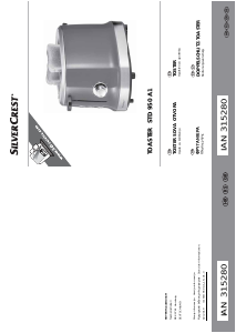 Priručnik SilverCrest IAN 315280 Toster