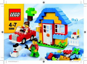 Manual de uso Lego set 5899 Bricks and More Set de construcción de casas