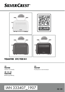 Priručnik SilverCrest IAN 333407 Toster