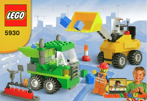 Manuale Lego set 5930 Bricks and More Set di costruzione – Cantiere stradale