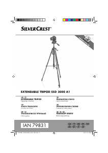 Manual SilverCrest IAN 79831 Trepied