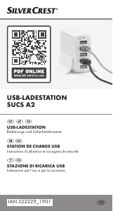 Mode d’emploi SilverCrest IAN 322229 Hub USB