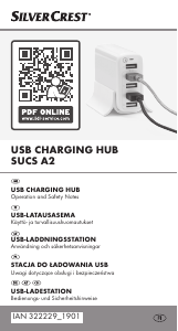 Bruksanvisning SilverCrest IAN 322229 USB-hub