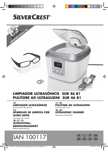 Manual de uso SilverCrest IAN 100117 Limpiador ultrasónico